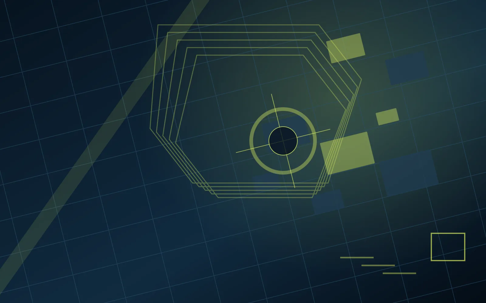 Original abstract street-grid artwork for bot match practice