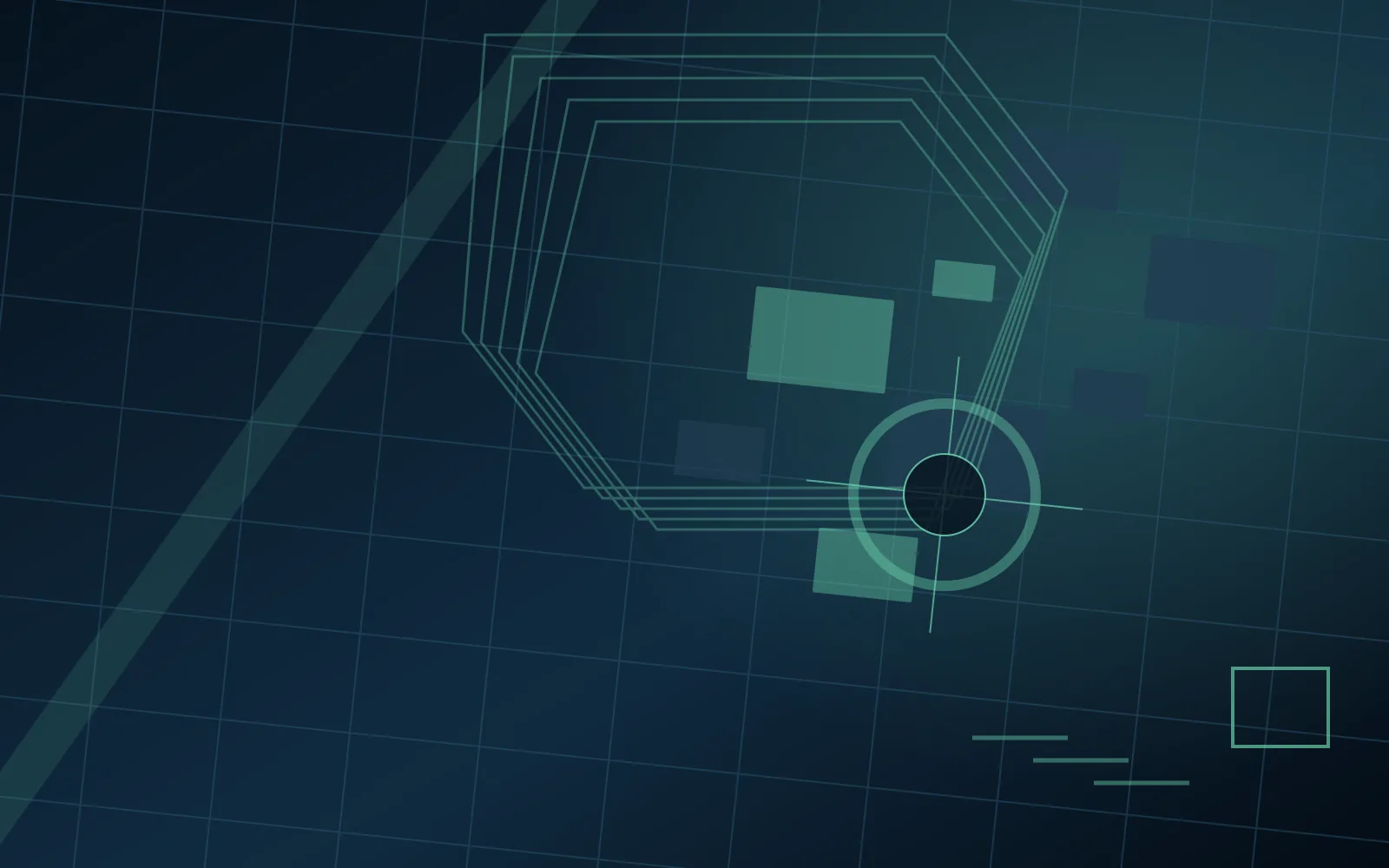 Original abstract street-grid artwork for leveling and unlocks